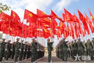参加阅兵游行的力量：为国家重大庆典上做好准备